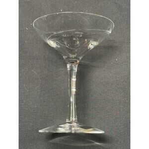 Vintage Kosta Boda Swirl Martini Glass – Handmade Sweden – Scandinavian Crystal